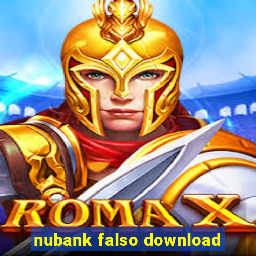 nubank falso download